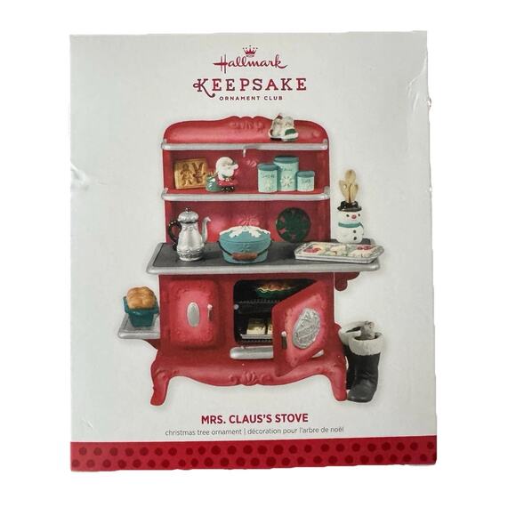 Hallmark Keepsake Ornament “Mrs. Claus's Stove” 2013 Club Member Exclusive - Picture 1 of 9